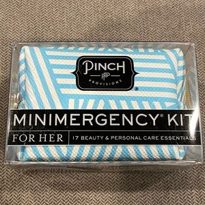 MINIMERGENCY New Blue and white striped